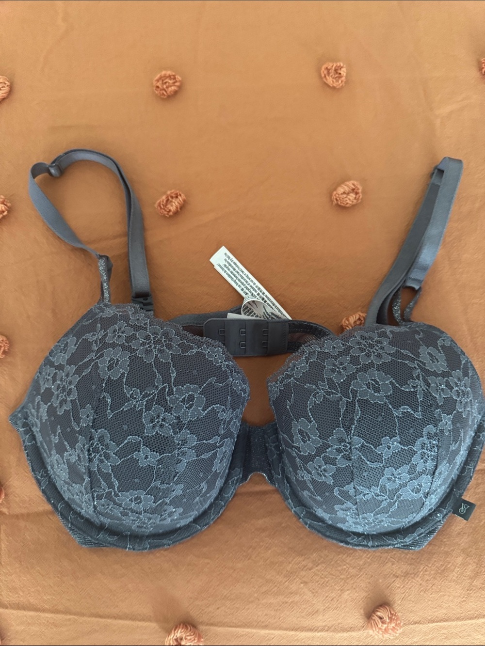 Victoria’s Secret Lace Push-Up Bra in purplish grey - Women's Intimates